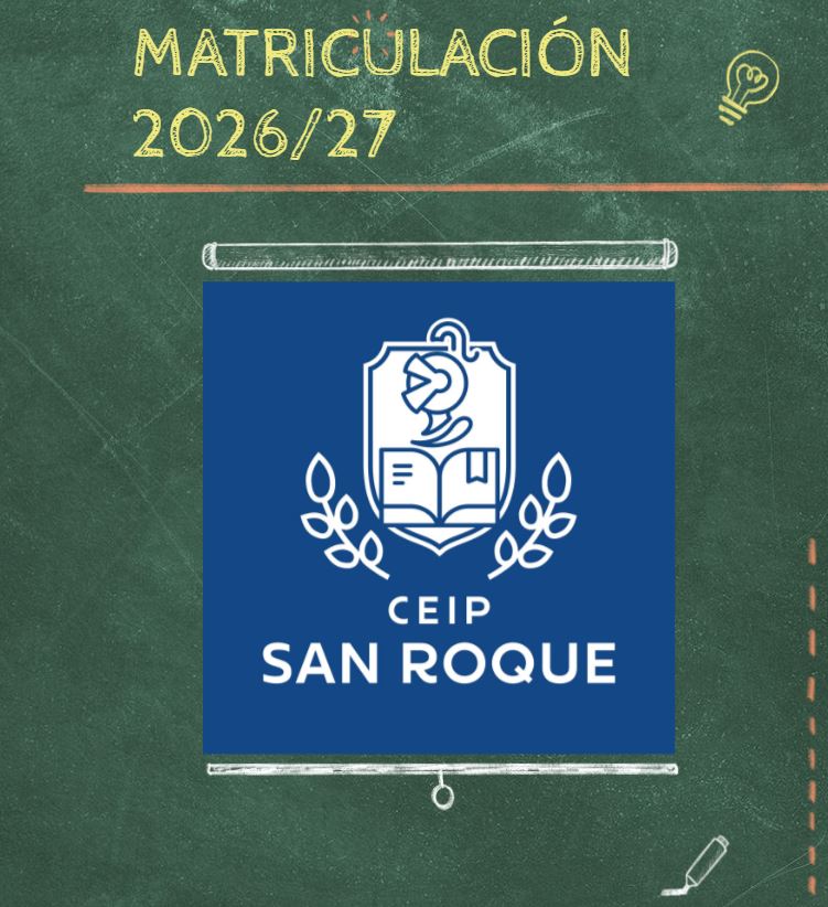 matriculación curso 2026-2027 en CEIP San Roque de Arahal